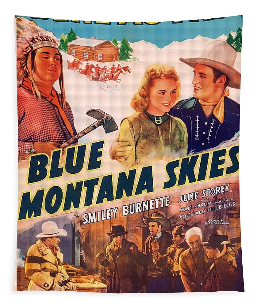 Movie Poster Blue Montana Skies 1939